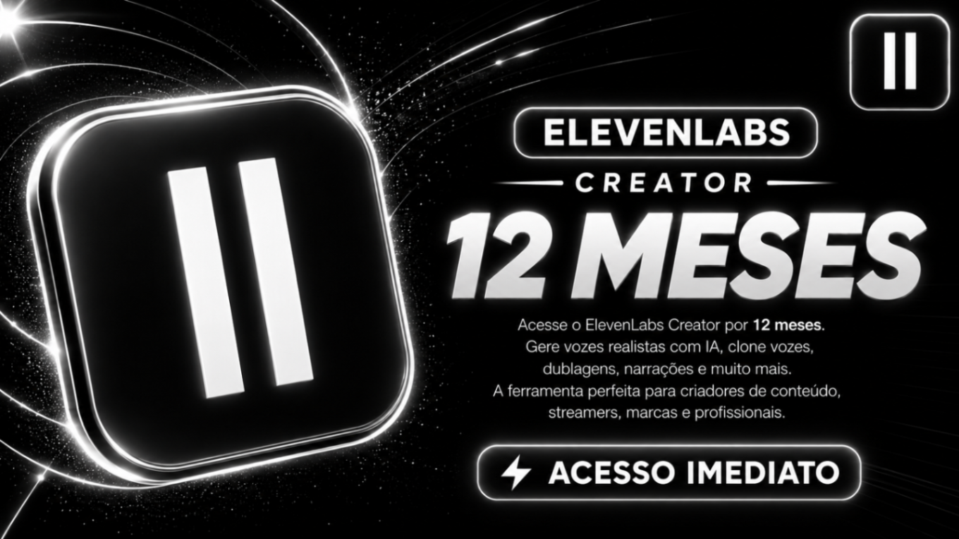 ElevenLabs Creator 12 Meses Link